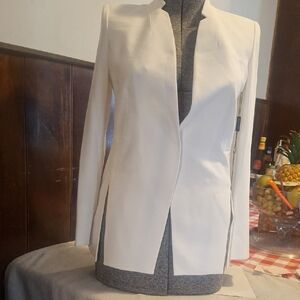 Elegant White Women's Jacket